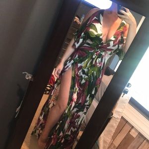 Vaca vibes maxi dress
